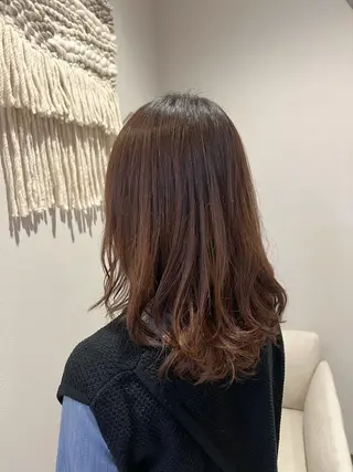 パーマ 吉田 咲樹のヘアスタイル