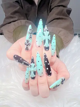 ネイル Lee Nails チップ長さだし専門店のネイルデザイン