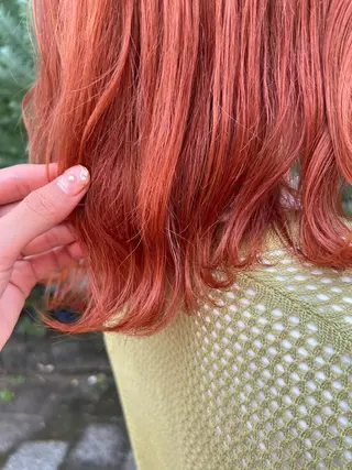 ミディアム カラー 鹿児島美容室 NATSUKIのヘアスタイル