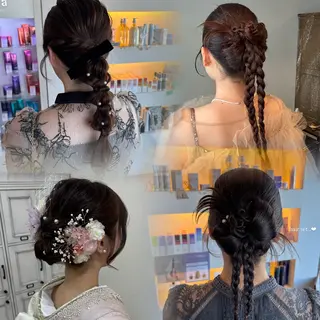 ロング レディースレイヤー× 透明感カラー/紗彩のヘアスタイル