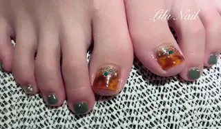 ネイル モチの良さ◉ フィルインネイル♡のネイルデザイン