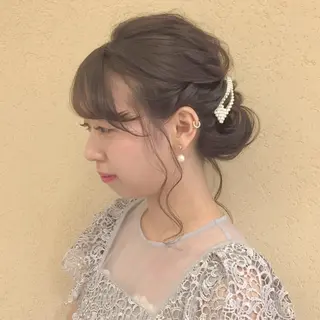 ヘアアレンジ 𝒢𝒾𝓇𝓁𝓎 ⑅　𝓎𝓊𝓀𝒶のヘアスタイル