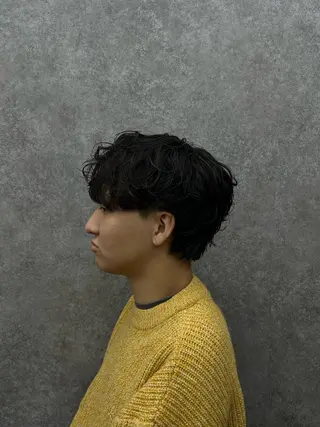 ショート パーマ 🔥フェザーパーマ 特化🔥勇斗のヘアスタイル
