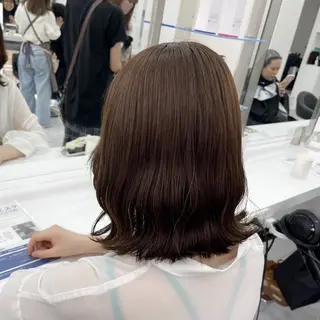 ミディアム カラー ヘアアレンジ 公式PARADE💐 池袋💐のヘアスタイル