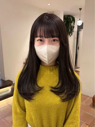 ロング るな/暖色、 ベージュカラー🎀のヘアスタイル