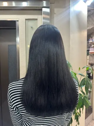ロング 縮毛矯正練習 モデル募集✨️NOAのヘアスタイル