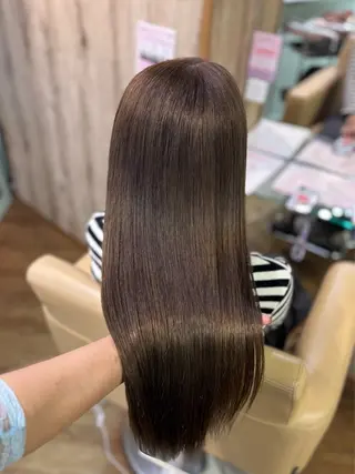 セミロング 🍒ねね/横浜/ 似合わせカラー🍒のヘアスタイル