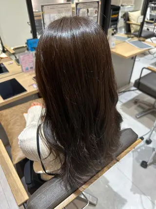 カラー 🫧のばた /川越/透明感🫧のヘアスタイル