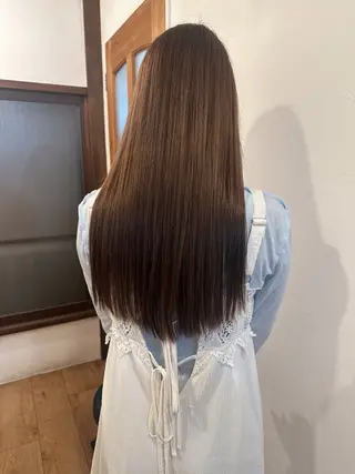ロング カラー 【pejite】 Hinanoのヘアスタイル
