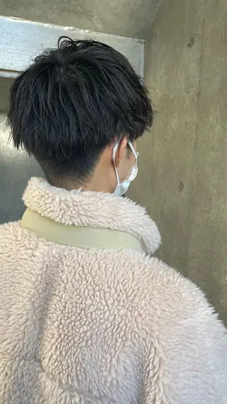 ショート メンズ もりたみかこ 美容師お休み中のヘアスタイル