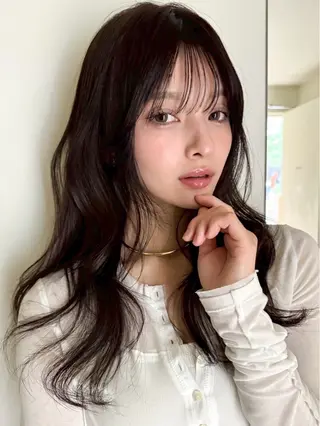ロング カラー ヘアアレンジ 🫧透明感カラー/ Wカラー🫧namiのヘアスタイル