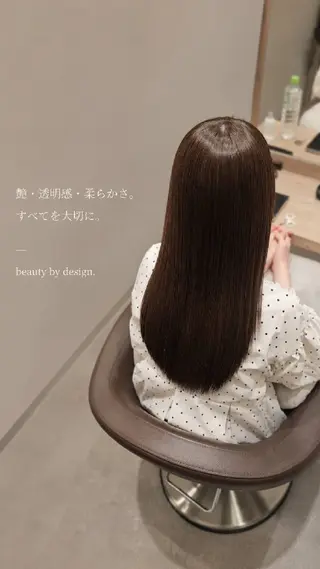 セミロング カラー 【垢抜けカラー/ 縮毛矯正】Taikiのヘアスタイル