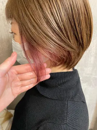 ショート 小松崎 結花のヘアスタイル