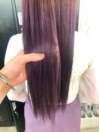 ロング カラー パーマ ヘアアレンジ メンズ キッズ ネイル マツエク・マツパ エビスザキレン／メン ズ／心斎橋🌳のヘアスタイル
