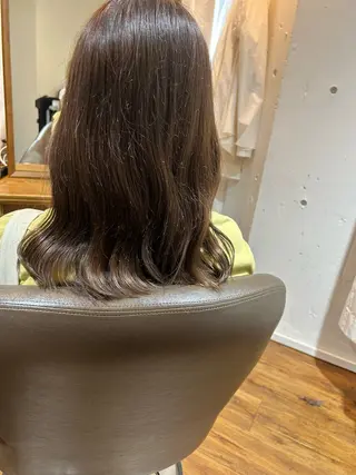 ミディアム カラー ✨髪質改善カラー特化 ✨河本玲奈✨のヘアスタイル