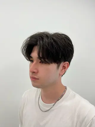 ショート パーマ メンズ 🏆メンズヘア特化 🥇代表りんぺーのヘアスタイル