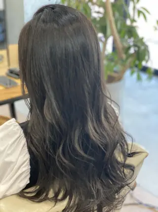 ロング 似合わせ透明感カラー 宇治　ヤマノのヘアスタイル