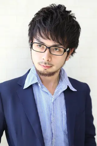 ショート パーマ メンズ Soleria 田中慎一のヘアスタイル