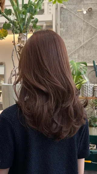 カラー TEMIL HAIR 彩香のヘアスタイル