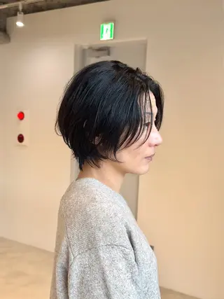 ショート SNSモニター募集！ くせ毛特化/大村のヘアスタイル