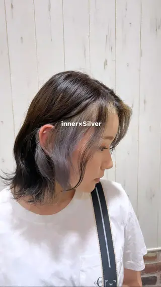 ミディアム FANスタイリスト Ⓜ️EIのヘアスタイル