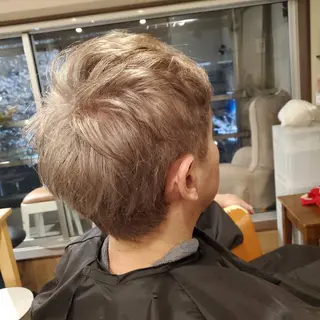 ショート メンズ spa hair ark 富井直美のヘアスタイル