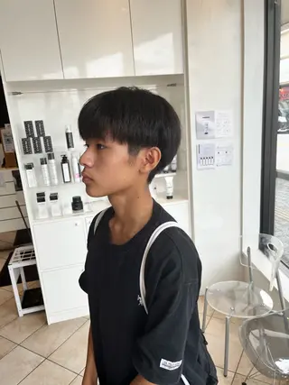 ショート メンズ 【メンズカット】 ✂️モデル募 市村のヘアスタイル