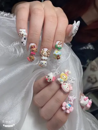 ネイル MoMoA Nail ネイル長さ出し専門店のネイルデザイン