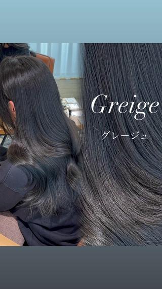 カラー 透明感カラー/髪質改 善/オリーブ/ayaのヘアスタイル