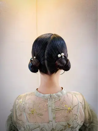 ヘアアレンジ hair make もりした　ゆうのヘアスタイル