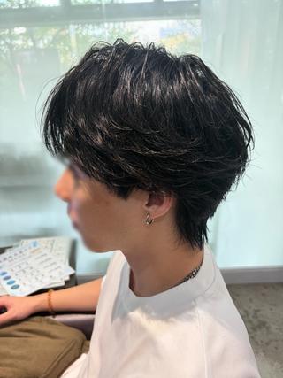 ヘアアレンジ メンズ 🔥メンズ特化シ ャドウ、URYU🔥のヘアスタイル