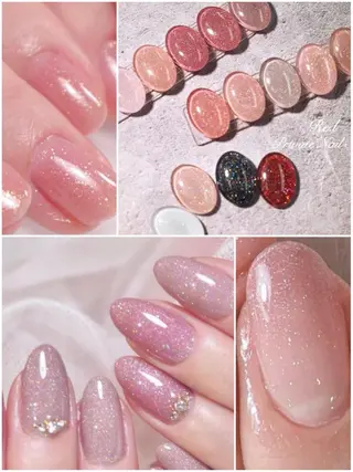 ネイル モチの良さ◉ フィルインネイル♡のネイルデザイン