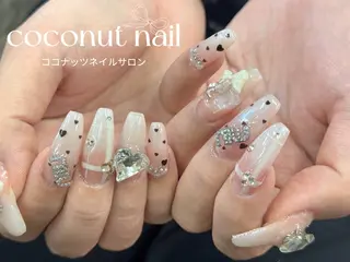 ネイル 神田 ココナッツのネイルデザイン
