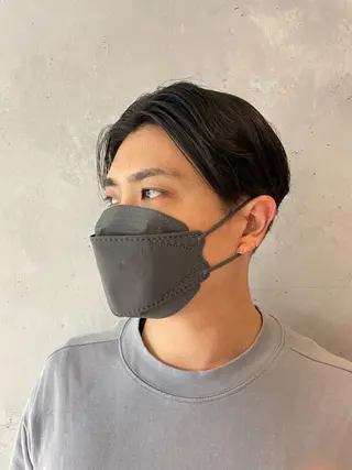 ミディアム メンズ 骨格補正カット✂︎ 🌟菅野陽介🌟のヘアスタイル