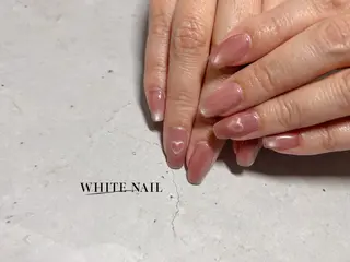 ネイル WHITE NAIL ホワイトネイルのネイルデザイン
