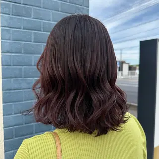 ミディアム カラー 🦋韓国モテカラー 🦋𝕐𝕌𝕀のヘアスタイル