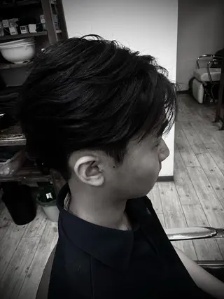ショート 平野 友誠のヘアスタイル