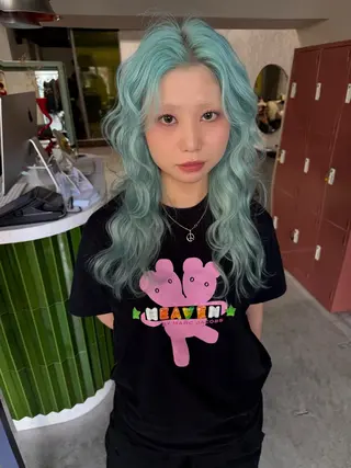 ロング カラー 🧡色落ちまで2度 楽しめる🧡ヨシキのヘアスタイル