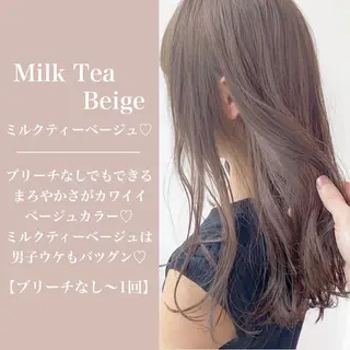 ミディアム カラー ヘアアレンジ 【公式】JUICE 原宿店のヘアスタイル