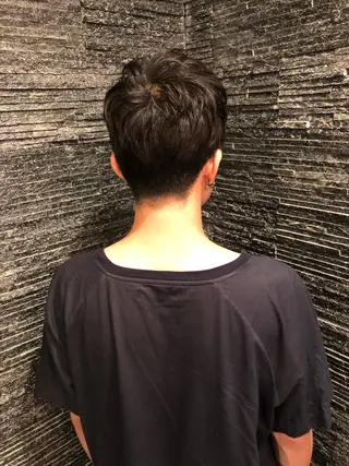 ミディアム メンズ 木村 りきのヘアスタイル