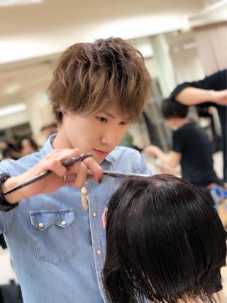 ショート 植田 敬太のヘアスタイル