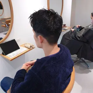 ショート ナカヤマ ヒロトのヘアスタイル