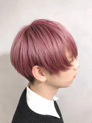 カラー メンズ ブリーチなしWカラー メンズカット✨ワタベのヘアスタイル