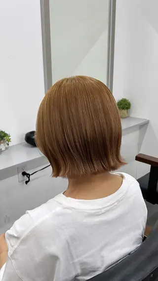 ミディアム カラー 艶髪✖️ハイトーン 🫧YURIA🫧のヘアスタイル