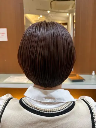 ショート すばる/縮毛矯正 /似合わせカラーのヘアスタイル