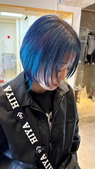 ミディアム カラー パ ルのヘアスタイル
