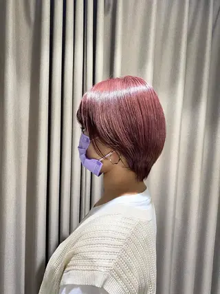 ショート カラー MACO/ 難波美容室のヘアスタイル