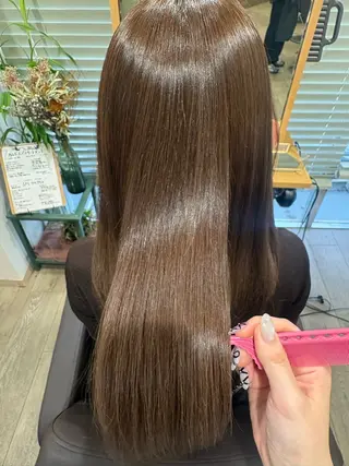 ロング カラー ‎🤍ちなつ /髪質改善ヘアエステのヘアスタイル