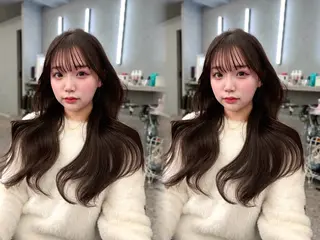 セミロング 木串 楽人のヘアスタイル