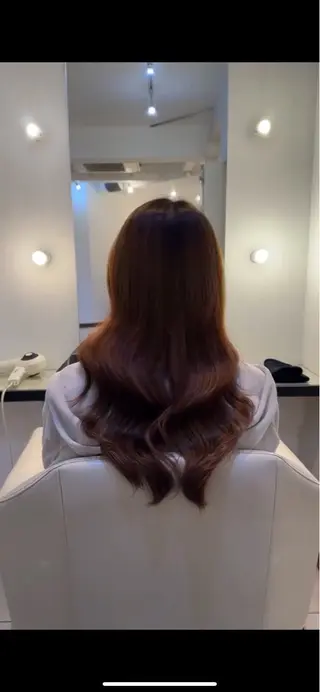 ロング ヘアアレンジ fiorista岡田 まゆこのヘアスタイル